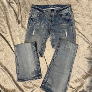 Amethyst Low rise jeans